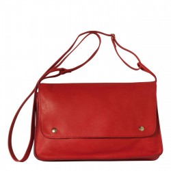 Sac Vintage - Rouge - 100% Cuir