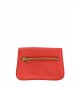 Pochette Vintage - Rouge - 100% Cuir