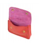 Pochette Vintage - Rouge - 100% Cuir