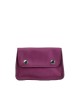 Pochette Vintage - Fuchsia - 100% Cuir