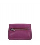 Pochette Vintage - Fuchsia - 100% Cuir