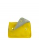 Pochette Vintage - Jaune - 100% Cuir