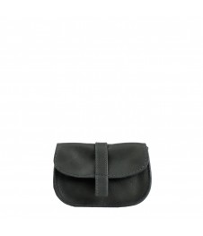 Porte-monnaie EMA - Anthracite - 100% Cuir