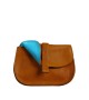 Pochette EMA - Cognac - 100% Cuir