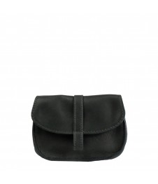 Pochette EMA - Anthracite - 100% Cuir