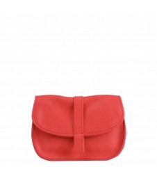 Pochette EMA - Rouge - 100% Cuir