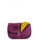 Pochette EMA - Fuchsia - 100% Cuir