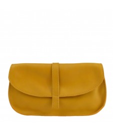 Portefeuille EMA - Ocre - 100% Cuir