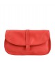 Portefeuille EMA - Rouge - 100% Cuir