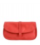 Portefeuille EMA - Rouge - 100% Cuir