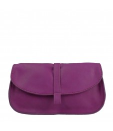 Portefeuille EMA - Fuchsia - 100% Cuir