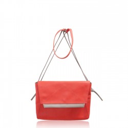 Sac Petit Aline en cuir Rouge