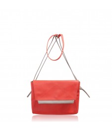 Sac Petit Aline en cuir Rouge