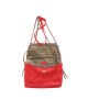 Sac Petit Aline en cuir Rouge