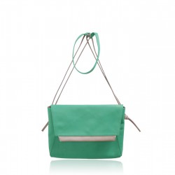 Sac Petit Aline en cuir Lagon