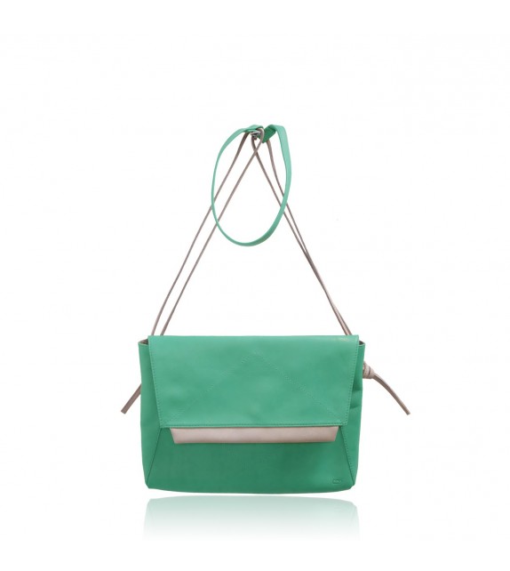 Sac Petit Aline en cuir Lagon