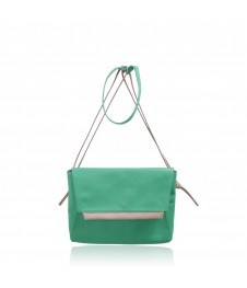 Sac Petit Aline en cuir Lagon