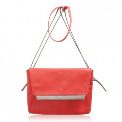 Sac Grand Aline en cuir Rouge