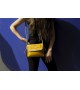 Sac Grand Aline en cuir Jaune