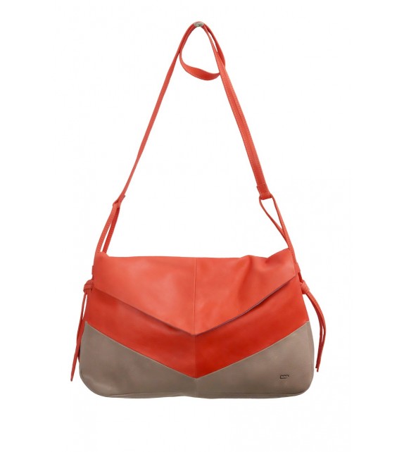 Sac Grand Paloma Rouge - Cuir