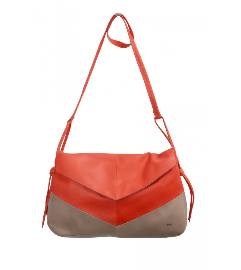 Sac cuir deals rouge femme