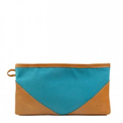 Pochette HOBO L Jade - Toile et Cuir