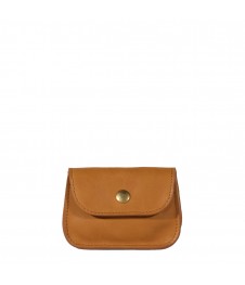 Porte-monnaie Vintage - Cognac - 100% Cuir