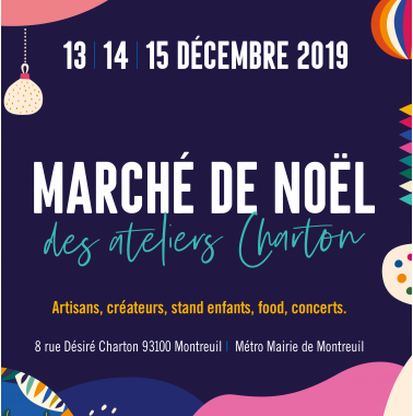 Marche de noël - à l'atelier Charton